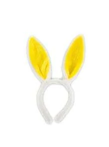 D EXCEED 1 buc bandă de păr din pluș cu urechi de iepuraș - bandă de păr moale pentru costum de Paște, Halloween, cosplay, petreceri și dans
