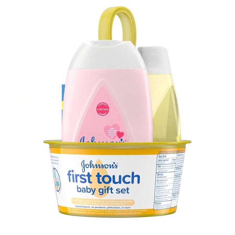 Johnson'S Baby Sleepy Time Bedtime Gift Set With Relaxing NaturalCalm Aromas, Bedtime Baby Bath Shampoo, Wash &Amp; Lotion, Baby Bedtime Essentials, Hypoallergenic &Amp; Paraben-Free, 3 Items - First Touch - View 1