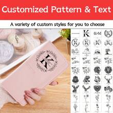 Custom Pattern & Text Wallet, Personalized Wallet, Women's Wallet, Thin Multi-Card Coin Purse, Long Card Holder, Multi-Function Wallet, Simple Clutch, Gift For Girlfriend, Gift For Mother, Gift For Girl