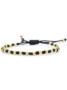 diffone Fashion Handmade Braided Rope Red Bracelet Charms Gold Beads Bracelet For Women Lover Armband Jewelry - Braided Bracelet - View 8