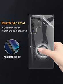 4pcs Screen Protector, Hydrogel Material, Compatible With Samsung Galaxy S26, S25, S24, S23, S22, S21, S20 Ultra Plus, FE, S25 Edge, Note 20 Ultra, 10 Plus Etc., Essential Screen Protection For Daily, Office, Home Use, Waterproof, Shockproof, Anti-Fall, Anti-Scratch, Anti-Fingerprint, Full Coverage - 4 PCS - View 6