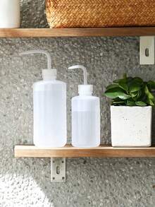 园艺多肉植物挤压式喷壶，弯嘴喷壶，挤压式尖嘴喷壶，盆栽植物喷雾瓶带油壶 - 彩色 - 查看 7