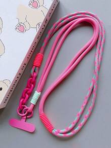 Süßer Acryl Handyriem, Durchmesser Outdoor Universal Hülle Umhängetasche Schulter Karten Halskette Clip Hänge Anti-Verlust Handgelenkriemen - Schlüsselband - Übersicht 8