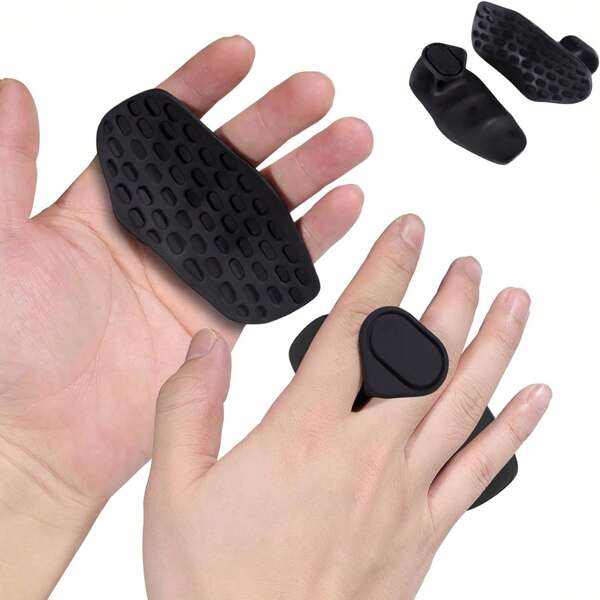 Fortalecedor de agarre para entusiastas del fitness, ejercitador de dedos, guantes de levantamiento de pesas - Mejor vendedor