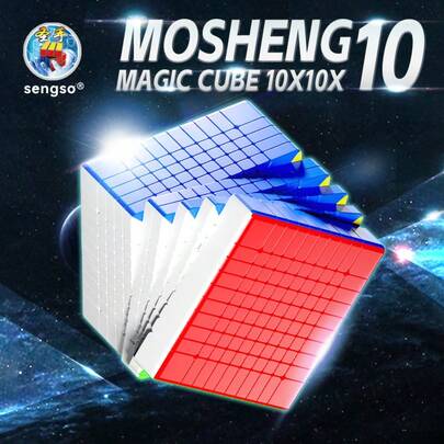  SENGSO 8x8x8 10x10x10 11x11x11 Cube Speed Cube Puzzle - Professional High-Order Magic Cube, Smooth Anti-Pop Design With Advanced Algorithms, STEM Educational Toy For Competition & Stress Relief