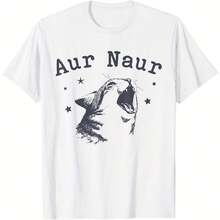 Aur Naur Funny Aur Naur Meme Cat T-Shirt220g Cotton Crew Neck Top With Gentle Be Yours Typography And Pastel Color Design,Subtle Y2K Meets Natural Style, I For Young Wo Seeking A Calm,Great Gift For A Gentle Ul,Casual Yet Elegant Daily Wear For Garden Walks, Coffee Dates, Art Museums, Or Reading Nooks Tops For Wo, Clothes Wo,Vintage,Vintage Clothes Wo,Cotton,Summer Clothes Wo,Summer Tops Wo, Mujer, For Wo,Cute,Goth,Inawly,Red White And Blue,Camia,Ry,Ing,Graphics Woman T Shirts,Retro,Embroidered,Casual,Tops,Graphic S,Graphic S Wo,Musera,Beach,S - White - View 1