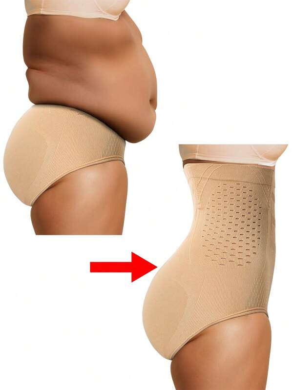 Body Shaper Panties High Waist Tummy Control Butt Lifter Shapewear Breathable Waist Trainer Seamless Panties Flat Belly Shaping Briefs Slimming Underwear Postpartum Shorts For Women