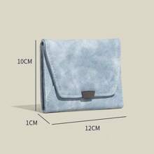 1 Stück Kurze Geldbörse aus Dopamin-Leder mit Nischendesign, neuer Mini-Geldbörse für Frühling und Sommer, leicht, Multi-Kartenhalter, geeignet für Kurztrips, Geschäftsreisen, Geschenke für Frauen, Mini Geldbeutel, Geldtasche, Kartenbörse