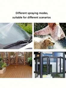 Neues dreifach erweiterbarer Gartenschlauch-Set mit langem Stiel-Schaumsprühgerät, 7,6m-30,5m erweiterbarer Gartenschlauch-Set