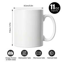 Humorous Gift Idea Dissertation Phd Doctorate Graduation Gifts Party Dissertation Graduate School Doctoral Funny - Funny Phd Graduation Gift 11oz Ceramic Coffee Mug - Valentine's Day, Birthday,Woman's Day Gift, Easter Day Gift Idea For Dad Mom Friends Girlfriend Boyfriend - default - View 2