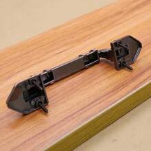 Manija y perilla de puerta corrediza de madera estilo granero vintage, tiradores de muebles de estilo rústico europeo para puertas interiores de gabinete de cocina - Multicolor - Ver 6