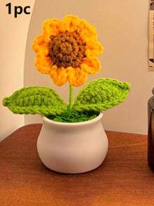 Handmade Simulation Sunflower Potted Plant, Home Decoration, Car Ornament, Office Decoration,Table Decoration,Teacher's Day Gifts, Birthday Gifts, Mother's Day Gifts, Thanksgiving Gifts,Artificial Flower,Home Decor,Kitchen Decor Decor,Room Decor,Christmas Decor,Party Decor,Decorative Crafts,Desk Ornaments,Table Decorative Ornaments,Party Gift Decorations,Christmas Decorations,Christmas Gift.