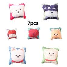 7pcs/4pcs/3pcs/2pcs/1pc Mini Cushions, Furniture Models, Miniature Cushions, Miniature Pet Dog Cushions, 1:12 Dollhouse DIY Decor Accessories, Living Room & Bedroom Decor, Sofa Cushions, Miniature Scene Decor, Miniature Scene Photography Props - Multicolor - View 16