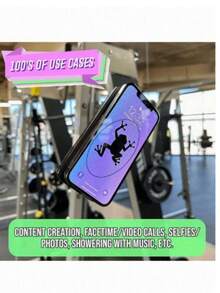 قطعة واحدة - حامل هاتف محمول من السيليكون بكوب شفط، تركيب لاصق عالمي، ملحقات سيليكون متعددة الوظائف الإبداعية، مناسب لأنواع الهواتف المحمولة المختلفة، يوفر استقرار للفيديو والصور الذاتية