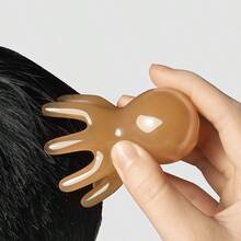 2 piezas/1 pieza Peine de masaje en forma de pulpo, peine de masaje de meridianos, masajeador portátil de mano con bolsa de almacenamiento, peine de masaje portátil, adecuado para relajación de cabeza y Body, crecimiento del cabello, masaje de meridianos, alivio del estrés y estado de ánimo, viajes, al aire libre, hogar, oficina, deportes, dormitorio, artículos imprescindibles, regalos para vacaciones - Multicolor - Ver 6