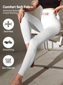 Women High Waist Soft Lifting & Slimming Control Leggings