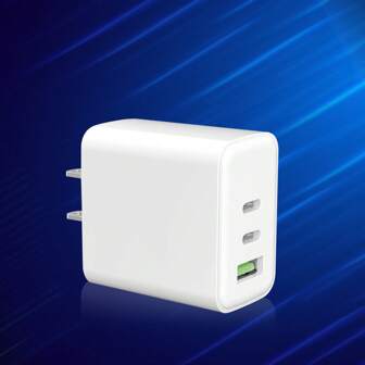 I Phone 16 15 Charger Block,3-Port Fast USB C Charger Block Dual Port PD Power Adapter + QC Wall Plug Multiport USB C Wall Charger Block For I Phone 16/16 Pro/15/15 Pro/Pro Max/Plus/14/13/12 Suitable For Multiple People Charging, Multiple Devices Charging, Home Charging Needs, And Office Desks Phone Charger Multi-Port