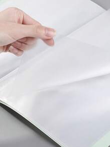 A4 Document Folder Binder Organizer, Multi-Page File Folder For Office Supplies, Portfolio Sleeve For Works, Certificates, Exam Papers, With Divider Pages,Back To School,School Supplies