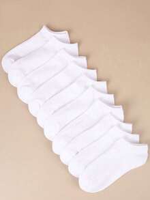 30 件/20 件/12 件/10 件/8 件/6 件/4 件/2 件男女通用舒适柔软吸湿排汗抗菌速干针织衬里袜子 - 男女皆宜的完美礼物，适合休闲装、运动装、瑜伽装、四季皆宜