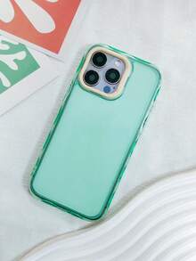 1 件双色果冻 TPU 波浪形手机壳，适用于 - 綠色 - 查看 2