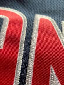 Atonmore Herren Baseball Trikot in Blau mit Nr. 99, Lässig Sport Hemd, mit Knöpfen Stickerei, Training und Match Sport Hemd - Blau - Übersicht 5