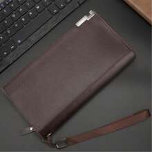 Men's Casual Versatile Long Wallet & Clutch For Men Wallet Purse Wallet Wristlet Wallet