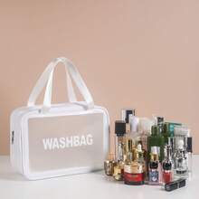 Makeup Bag Cosmetics Toiletry Bag Travel Suitcase Divider - 白色 - 查看 2