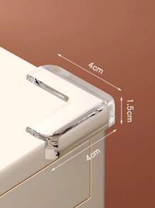 12 piezas Protectores de esquinas de seguridad, protectores de bordes de mesa transparentes, topes de esquinas de muebles, adhesivo fuerte, protegen a los bebés, protectores de esquinas transparentes para bebés, protectores de esquinas de muebles