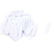 Local Delivery -100 Pcs Plastic White 2 Inch Waterproof Plastic Plant Tags, Reusable Plant Tags, Plant Markers - default - View 1