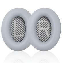 Replacement Earpads Cushions For QuietComfort 35 & Quiet Comfort 35 II, Headphones Ear Covers Ear Pads For QC35/QC35II/25/15 QC2 / Ae2 / Ae2i / Ae2W / Sound Link/Sound True