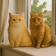 1pc Custom Pet Pillow,Personalize Pet Photo Pillow,Pet Memorial Gift, Personalized Dog Or Cat Cushion, Gift For Pet Lovers, Pet Loss, Pet Mom Gift,Fashionable, Colorful,Unique Personalized Customized Gifts, Ideal For Christmas,Thanksgiving Day,Christmas Gift Supplies