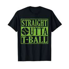 Funny Baseball Gifts For Es Player And Lovers T-Ball T-Shirt+ BL Gifts For Boyfriend - Black - View 1