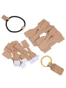 100pcs Square Paper Price Tags Stickers Jewelry Blank Brand Labels Ring Necklace Bracelets And Other Jewelry Display Tags Stickers  Price Tags For Craft Jewelry Making