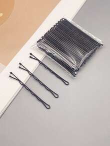 200pcs/20pcs, Women's 5.5cm/2.16in, Basic Minimalist Style, Black Straight Hairpin Side Clip, Bb Clip, Fashion And Versatile, Simple , Clip Hair Accessories, Suitable For Daily Outing, Hair, Hair, Washing, Makeup, Matching Clothes, Accessories, Headwear, Claw Clips, Clips For Hair, Hair Slide, Hair Claws, School Stuff - Black - View 11