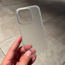 1 个哑光手机壳,适用于 16/15/14 Pro Max/13/12 Pro/11/17 Pro Max/17 Air/XS Max/XR/7 Plus,简约设计,大开口 - 白色 - 查看 7