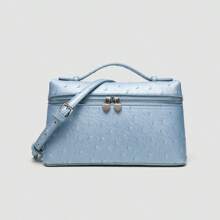 Bolsa de almuerzo de moda LP19, nueva bolsa de mano de modelo primavera/verano 2025 para mujer, bolso de hombro estilo tote y bandolera pequeño