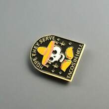 1pc Hope They Provide Creative Corn Roll Brooch Gifts, Food Enthusiasts Brooch Badges Accessories Backpack For School