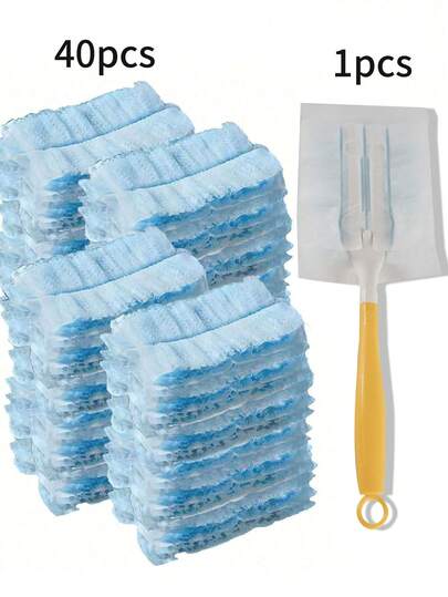 1 aspirateur + 4 paquets de filtres d'aspirateur jetables, ou 2/3 paquets de filtres d'aspirateur jetables (aspirateur non inclus). Facile à retirer la poussière des appareils électroniques, des meubles, des stores et des ventilateurs de plafond - fournitures de nettoyage, accessoires de nettoyage, nettoyage de la maison et soins personnels