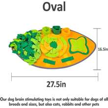 1pc Colorblock Dog Snuffle Mat For Training & Enrichment Dog Snuffle Mat Snuffle Mat Feed Your Puppy On Shien Feed Your Puppy Free Play