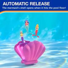 Summer Mermaid Shell - Underwater World, Summer Gift For Kids, Create Your Own Fantasy Mermaid Adventure - Multicolor - View 8