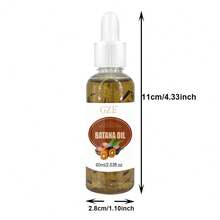 2 件 GZE 巴塔纳油护发套装 - 30ml 巴塔纳油和 120g 固体巴塔纳油 - 发膜深层调理巴塔纳油护发精华强韧秀发，防断裂，修复分叉 - 棕色 - 查看 7