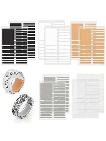 Regulator rozmiaru pierścionka Niewidoczna podkładka do regulacji rozmiaru pierścionka Do luźnych pierścionków, pasuje do wszystkich rozmiarów palców Niewidoczny miernik rozmiaru pierścionka Do luźnych pierścionków - Wiele rozmiarów palców, wygodne i ochronne regulacje pierścionków - Dostosuj przezroczysty napinacz Narzędzie do zmiany rozmiaru Ochraniacz biżuterii do luźnych pierścionków Regulator rozmiaru pierścionka Pasuje do wszystkich pierścionków, różne rozmiary regulatora rozmiaru pierścionka dla kobiet