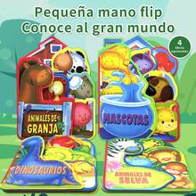 Sách đọc câu tiếng Tây Ban Nha theo phương pháp Montessori, sách bìa cứng EVA minh họa đẹp mắt, người bạn đồng hành tiện lợi khi đi du lịch, khơi gợi trí tưởng tượng, tăng cường khả năng nhận thức, đọc sách cùng con cái, học tập khám phá, phương pháp học tập tương tác, thúc đẩy sự hứng thú học tập của trẻ, củng cố mối quan hệ cha mẹ - con cái, mở rộng vốn từ vựng cơ bản, món quà hoàn hảo cho năm mới và Giáng sinh. - Nhiều màu - Xem 3