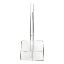 7" Square Fine Mesh Fryer Skimmer - Stainless Steel Deep Fry Skimmer Strainer - Heavy Duty Kitchen Tool For Frying, Straining & Serving - Perfect For Home Kitchens, Restaurants & Gift Giving - White - View 1