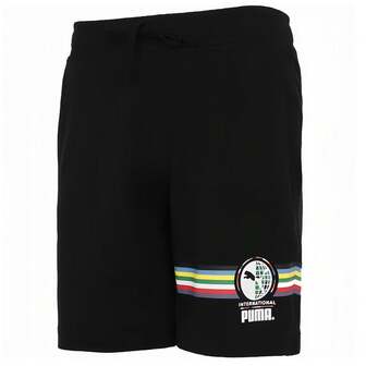 Puma Pantalones cortos deportivos de entrenamiento sueltos, transpirables, cómodos y de secado rápido.