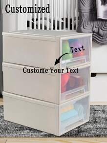 1 pezzo Cassetti organizzatori in plastica impilabili per cassettiera, organizer da cassetto, confezione 1