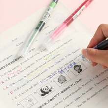 Set de 12 bolígrafos de gran capacidad de colores neutros, boligrafos multicolor de punta fina (0,5 mm) para la temporada de vuelta al colegio, escritura suave, adecuados para estudiantes, profesores, diarios y material escolar