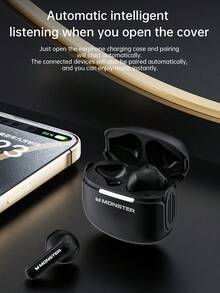 Monster GT15 TWS 耳机游戏立体声耳机带麦克风 HiFi 立体声触控耳塞 - 均碼 - 查看 6