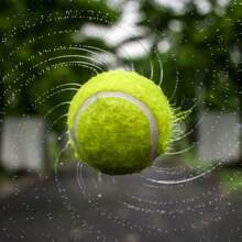 3 pièces Balles de tennis, élément essentiel pour l'entraînement sportif extérieur, balles d'entraînement de match de niveau débutant avec haute élasticité pour les passionnés de sports