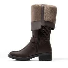 Women's Knee High Riding Boots - Brown - View 5